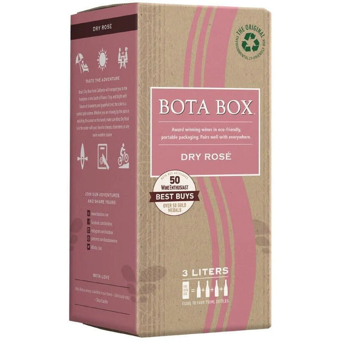 Bota Box Dry Rosa 3L Box