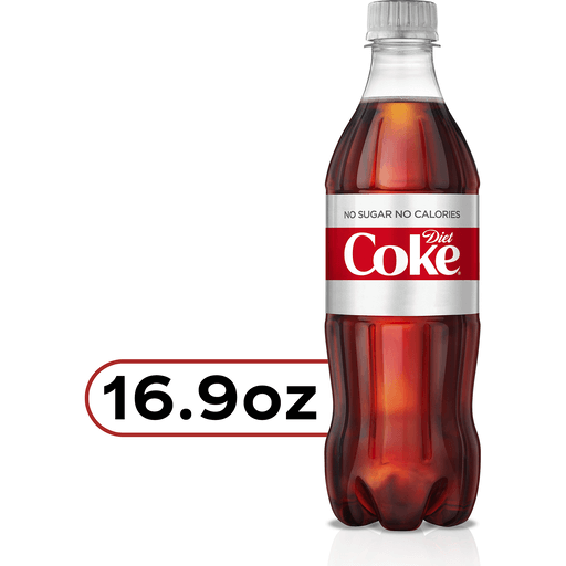 Diet Coke - 16.9oz Bottle