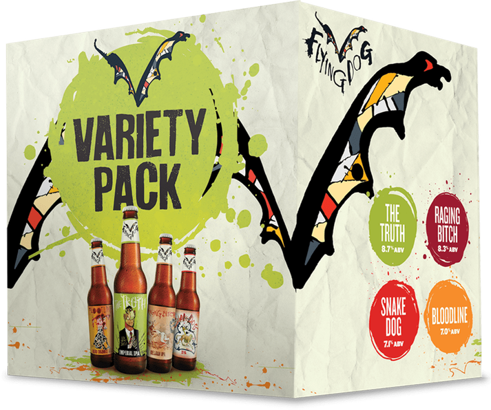 Flying Dog Variety Pack - 12x 12oz Bottles