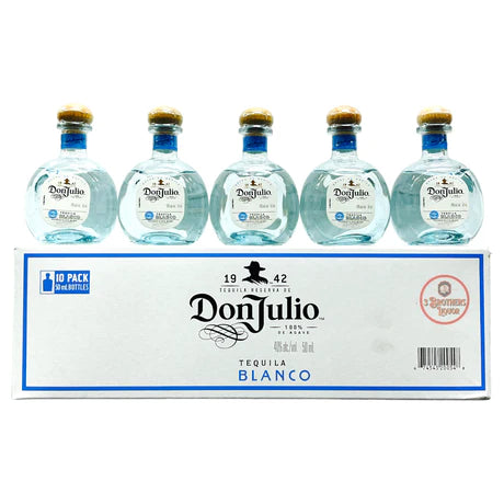 Don Julio Blanco Tequila (10 x 50ML Shots Sleeve)