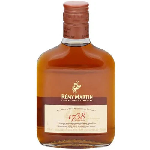 Remy Martin 80 Proof 1738 Accord Royal Cognac Bottle Fine Champagne (200 ml)