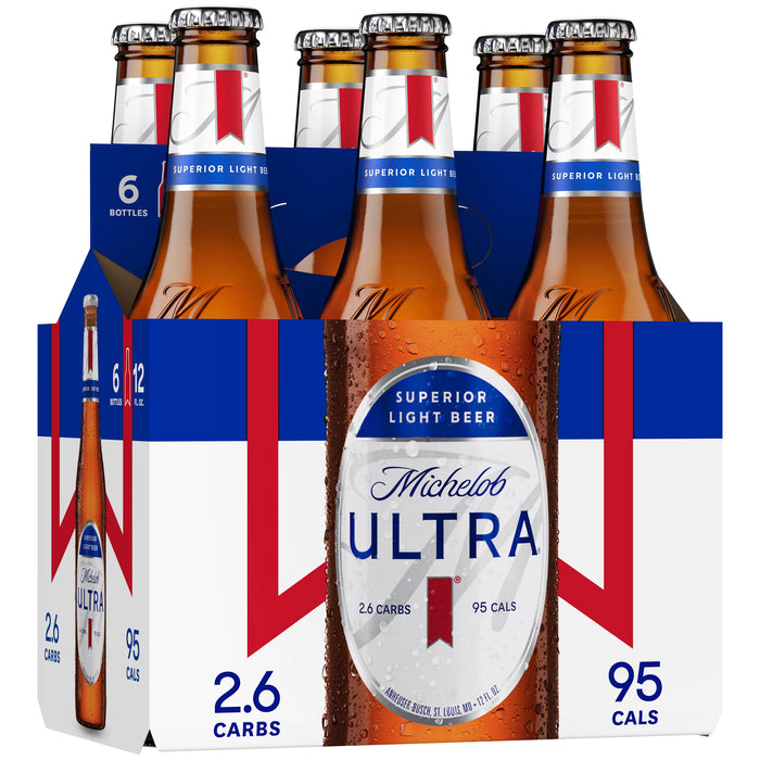 Michelob Ultra - 6x 12oz Bottles