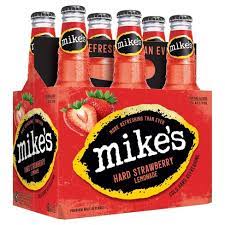 Mike's Hard Strawberry Lemonade - 6x 12oz Bottles
