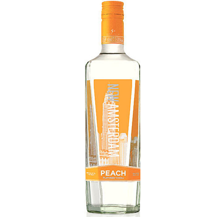 New Amsterdam Peach Flavored Vodka - 750ml Bottle