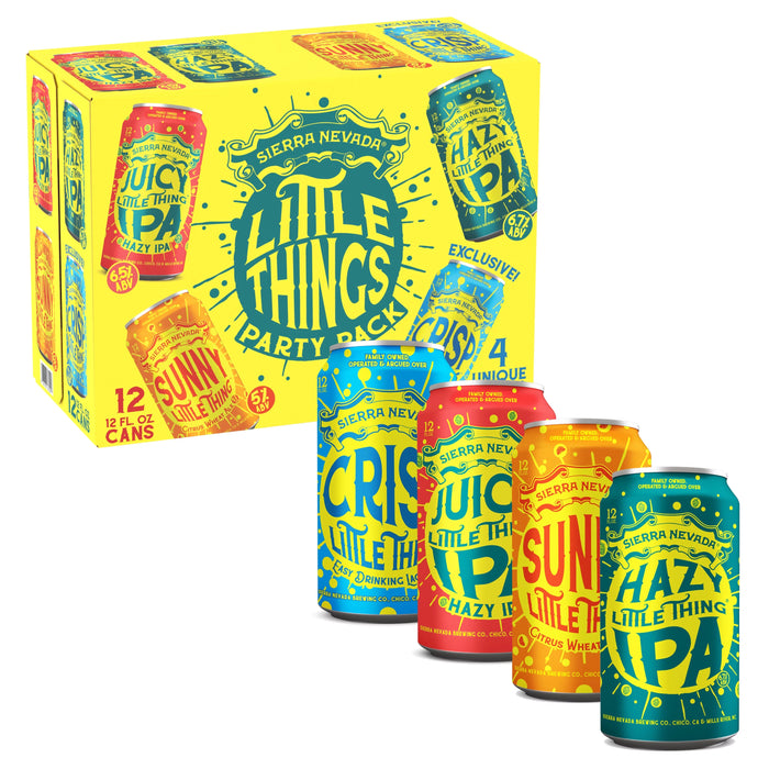 Sierra Nevada Little Things Party Variety Pack - 12x 12oz Cans