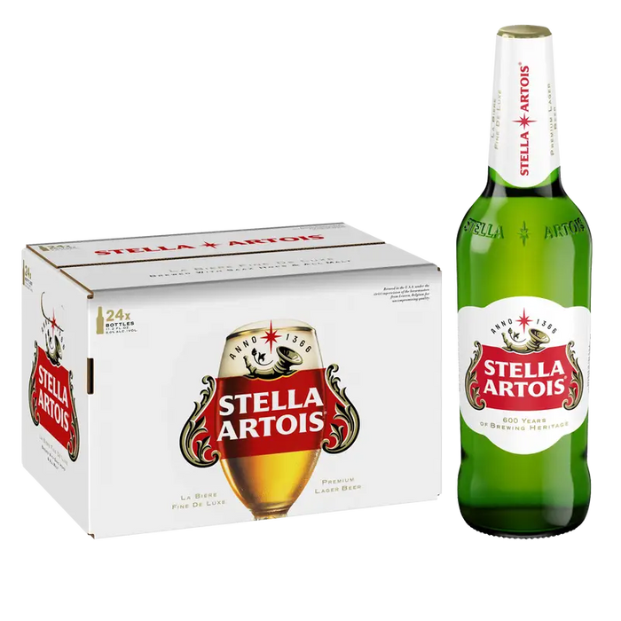 Stella Artois - 24x 11.2oz Bottles