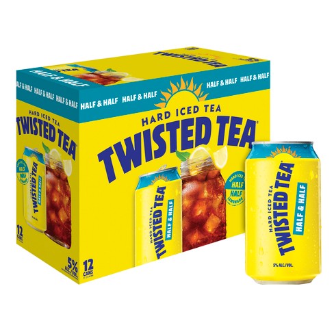 Twisted Tea Half & Half, Hard Iced Tea - 12x 12oz Cans