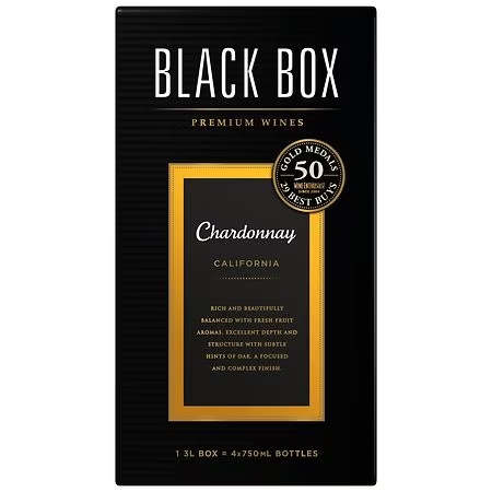Black Box Chardonnay White Wine Box Wine - 3L Box