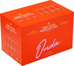 Onda Tequila Seltzer Paradise Variety Pack - 8x 12oz Cans
