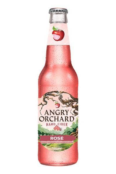 Angry Orchard Rosé Hard Cider, Spiked - 6x 12oz Bottles