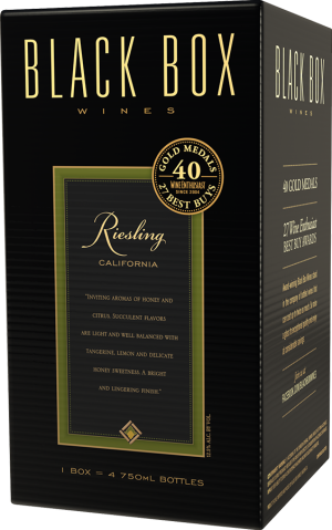 Black Box Riesling White Wine Box Wine - 3L Box