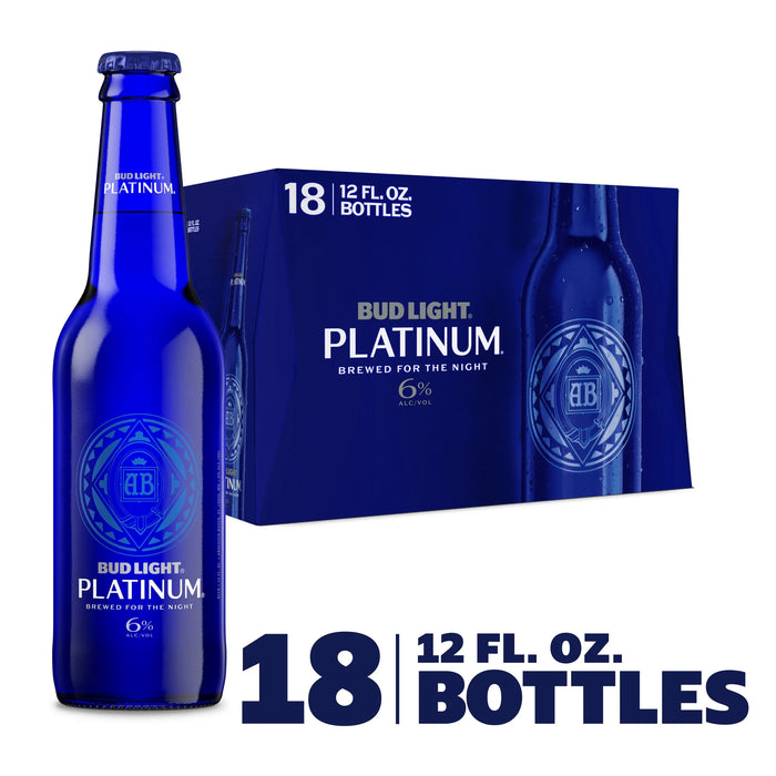 Bud Light Platinum - 18x 12oz Bottles