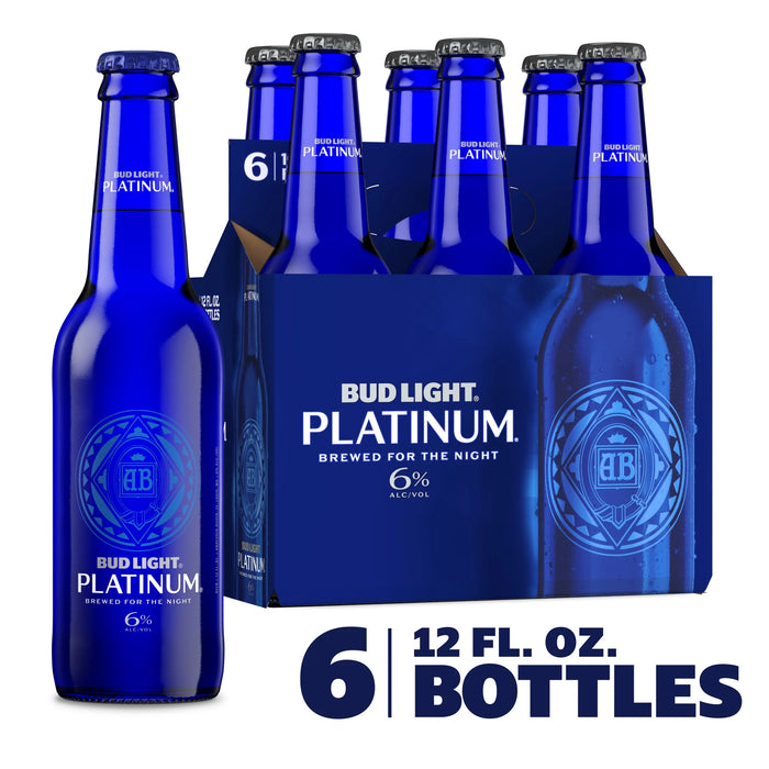 Bud Light Platinum - 6x 12oz Bottles