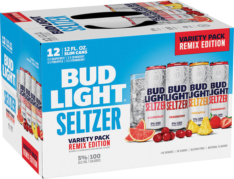 Bud Light Seltzer Remix Edition - 12x 12oz Cans