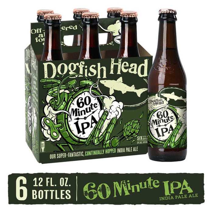 Dogfish Head 60 Minute IPA - 6x 12oz Bottles