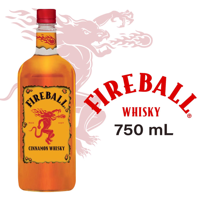 Fireball Cinnamon Whisky - 750ml Plastic Bottle