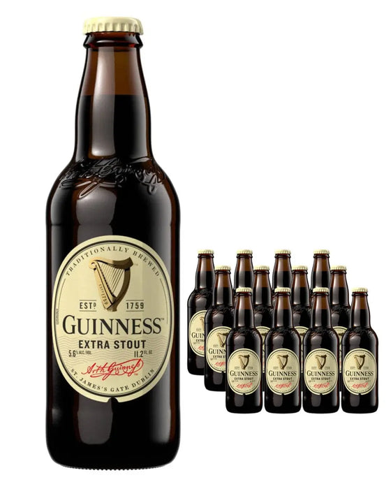 Guinness Extra Stout - 12x 11.2oz Bottles