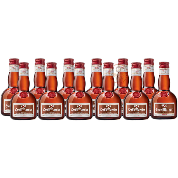 Grand Marnier Orange Liqueur Cordon Rouge Mini Shots (12 Of 50ML)