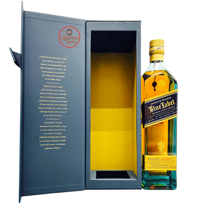 Johnnie Walker Blue Label Blended Scotch Whisky Gift Box (John Walker & Sons) 750ml