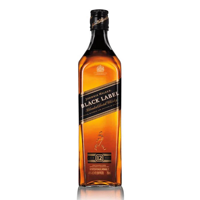 Johnnie Walker Black Label Blended Scotch Whisky 750ml