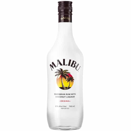 Malibu Coconut Caribbean Rum Bottle (750 ml)