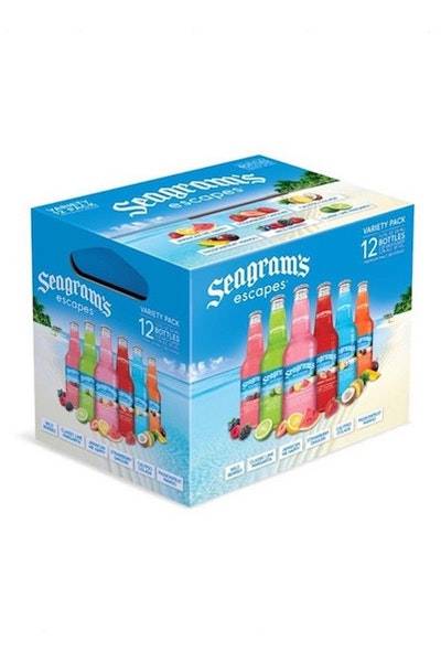 Seagrams Escapes Variety Pack - 12x 11.2oz Bottles