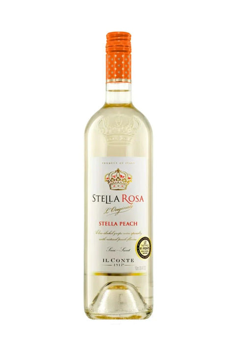 Stella Rosa Peach Semi-Sweet White Wine - 750ml Bottle