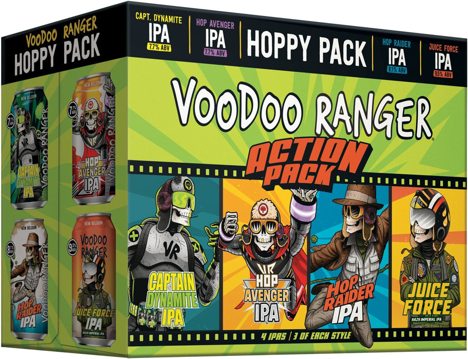 Voodoo Ranger Hoppy Variety Pack - 12x 12oz Cans